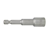 KS Tools 122.2102 1/4" Bit con adaptador de impacto hexagonal 8mm, con imán permanente