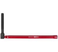 KS Tools 123.0041 Llave de tuercas de grifo de cuello de cisne con adaptador intercambiable, 260 mm