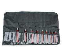 KS Tools 129.2107 Juego de sacabocados circulares, 9 pzs