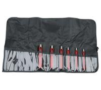 KS Tools 129.2113 Juego de sacabocados circulares, 6 pzs