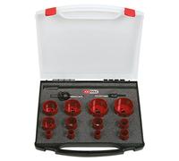 KS Tools 129.5580 - Pack de 15 piezas con serruchos surtidos de calar universales, en maletín de plástico