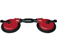 KS Tools 140.1008 Ventosa doble, 80 kg, doble cabeza articulada