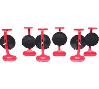 KS Tools 140.1020 Juego de ventosas para extraer embellecedores 6 pzs, Ø 85mm