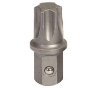 KS Tools 140.2188 5/16" Bit especial con reborde de sujeción y bloqueo por bolas, TORX T45