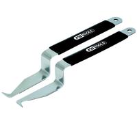 KS Tools 140.2202 Juego de extractores de embellecedores y rejillas del radiador, 2 pzs