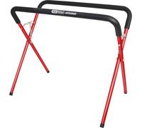 KS Tools 140.2226 - Caballete para depositar lunas, con acolchado antideslizante, capacidad de carga hasta 80 kg, 790 mm