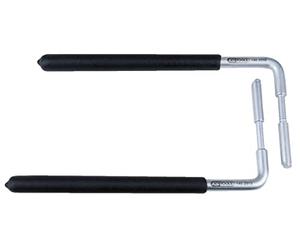 KS Tools 140.2313 Herramienta de desmontaje de airbag, 2 pzs, Audi A4, A6, Volkswagen Passat, Polo, Lupo