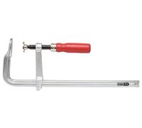 KS Tools 145.0201 Sargento de tornillo con mango de madera 100/50mm