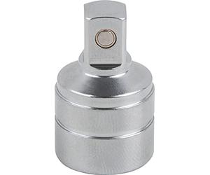 KS Tools 150.1429 Llave de vaso con punta de 3/8" de servicio de aceite para tornillos con cuadrado conductor interior con imán, 10,5 mm
