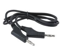 KS Tools 150.1668 Prolongador de cable de medida con conector macho doble y casquillo adicional 1100 mm (negro)