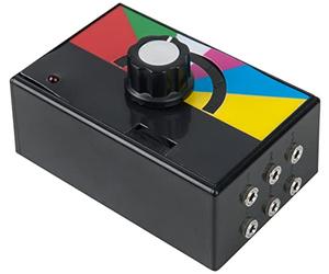 KS Tools 150.1695-2 Caja amplificadora con selector de sectores coloreados