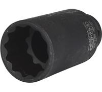 KS Tools 150.1705-E Llave de vaso de impacto especial para árboles de transmisión, 1/2", 30 mm, colgador
