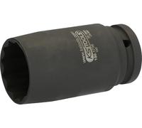 KS Tools 150.1736 Llave de vaso de 3/4" para fuerza de 12 cantos para eje de transmisión, perfil delgado, 36 mm