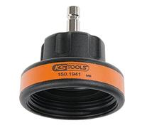 KS Tools 150.1941 Adaptador para sistemas de refrigeración M50 x 2,5, Naranja