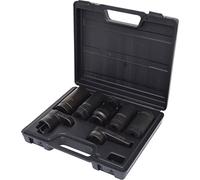 KS Tools 150.2100 3/8"+1/2" Juego de llaves de vaso para sensores, 7 pzs