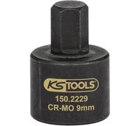 KS Tools 150.2229 3/8" Llaves de vaso para pinzas de freno, 9 mm