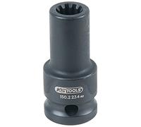 KS Tools 150.2234 Llave de vaso especial de 1/2" para pinzas de freno, 11,5 mm