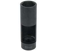 KS Tools 150.2314 Llave de vaso de 1/2'' para inyectores, 6 cantos, 27 mm