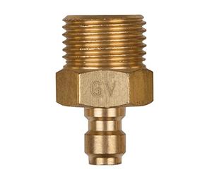 KS Tools 150.2341 Adaptador de rosca exterior 5/8"x18 y conexión de manguera de 1/4"