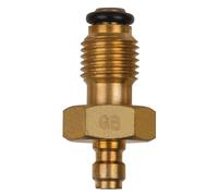 KS Tools 150.2343 Adaptador de rosca exterior M14x1,5 y conexión de manguera de 1/4" con anillo de estanquidad