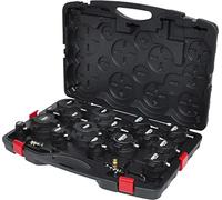 KS Tools 150.2520 Juego de maletín de comprobación del sistema de sobrealimentación para el turbocompresor, 17 pzs.