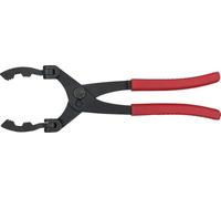 KS Tools 150.3129 Alicate Universal del filtro de combustible con mordaza en angulo