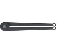 KS Tools 150.3209 Llave para tuercas de dos agujeros, ajustable, longitud 115 mm