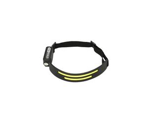 KS TOOLS 150.4520F - Linterna frontal LED ultra potente 300 lúmenes - Flexible y recargable con sensor de movimiento y modo SOS intermitente