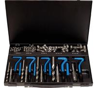 KS Tools 150.6160 Juego de reparación de roscas de Nirosta M6-M14, 113 pzs