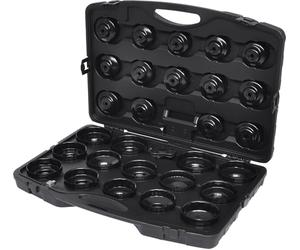 KS Tools 150.9350 - Pack de 30 piezas con llaves para filtros de aceite, forma de taza (tamaño: 3/8")