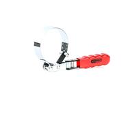 KS Tools 150.9378 - Llave para filtros de aceite, regulación continua, con articulación (tamaño: 73-85 mm)
