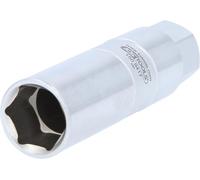 KS Tools 150.9417 Llave de vaso de sufridera de hexágono exterior para amortiguador, 17 mm