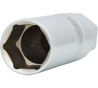 KS Tools 150.9421 Llave de vaso de sufridera de hexágono exterior para amortiguador, 21 mm