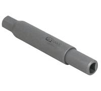 KS Tools 150.9434 Llave de vaso con punta de sufridera con perfil especial para amortiguadores de 10 mm, 4,0 x 7,0 mm