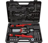KS Tools 150.9630 - Pack de 11 piezas con tenazas para remaches universales, en maletín de plástico