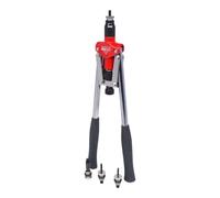 KS Tools 150.9660 Juego de remachadoras de mano con brazos largos para casquillos roscados, 10 pzs