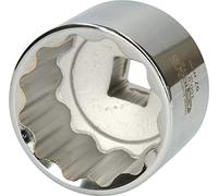 KS Tools 150.9775 Llave de vaso especial de 3/4" para árboles de transmisión, 57,0 mm