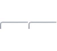 KS Tools 151.2042 Llave Allen, larga, 2 mm (Paquete de 2)