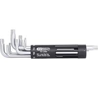 KS Tools 151.2300 - Pack de 8 piezas con llaves Allen TX10-50, 3 en 1