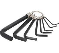 KS Tools 151.3250 Juego de llaves Allen con aro, 8 pzs, 2-10mm