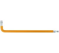 KS Tools 151.4278 Llave acodada Torx con cabeza de bola, XL, T45, naranja