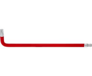KS Tools 151.4279 Llave acodada Torx con cabeza de bola, XL, T50, rojo