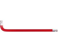 KS Tools 151.4310 Llave Allen con cabeza de bola doble, XL, 10,0 mm, rojo