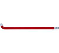 KS Tools 151.4429 Llave Allen con cabeza de bola, XL, 10,0 mm, en ángulo de 108°