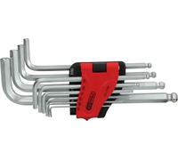 KS Tools 151.5100 Juego de llaves Allen con cabeza de bola, largas, 10 pzs