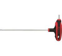KS Tools 151.8133 Llave Allen con cabeza de bola y mango en T, 4 mm