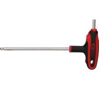 KS Tools 151.8135 Llave Allen con cabeza de bola y mango en T, 6 mm