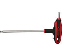 KS Tools 151.8136-E - Mango en T ERGO + llave hexagonal, bola 7mm terminó, en etiqueta de la caída