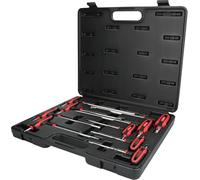 KS Tools Juego de llaves acodadas Torx 151.8160, mango en T con orificio, 9 pzs TB10-TB50