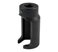 KS Tools 152.1058 Llave de vaso de 1/2" para inyectores, 29,0 mm, L=78 mm